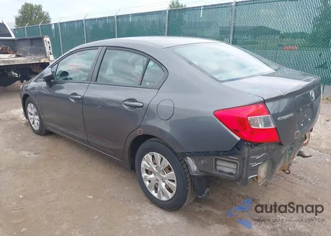 2012 Honda Civic Lx from USA, damaged, VIN 2HGFB2F51CH320500